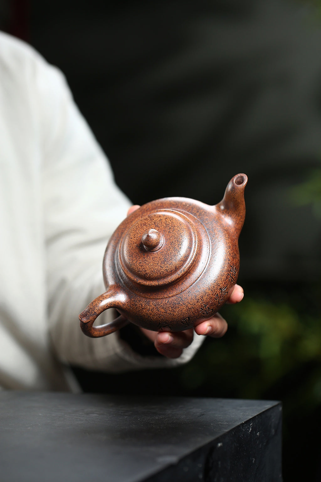 范泽锋高徒·邱爽紫砂潜力重器《笑樱壶》是您礼藏皆宜的高端艺术品👍  ——原矿优质龙骨金砂·390cc