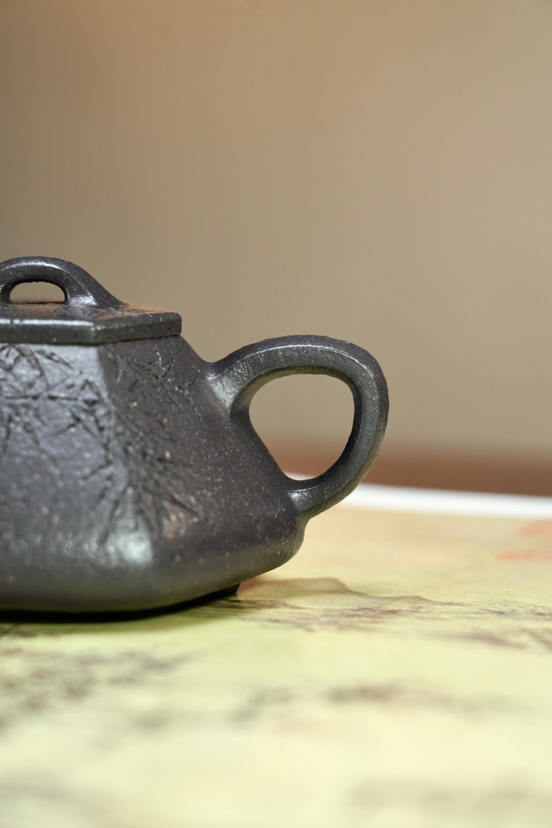 紫砂界80后方器巨匠巅峰臻品《心舟石瓢》传世收藏，藏值无量 甄选原矿优质天青泥·260cc