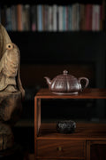 范大生嫡脉｜范秀芳制 范伟群装饰｜双省大师联诀紫砂臻品《玉露壶》——原矿优质天青泥·350cc（入册款代表作）