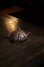 范大生嫡脉｜范秀芳制 范伟群装饰｜双省大师联诀紫砂臻品《玉露壶》——原矿优质天青泥·350cc（入册款代表作）