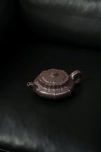 范大生嫡脉·江苏省大师范秀芳·紫砂臻品《八方闲菱壶》——原矿优质天青泥·300cc（入册款代表作）