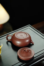 储立之大师传世典藏重器《潇湘竹影壶》是礼藏双宜首选的高端艺术品！  ——原矿优质龙血砂·300cc