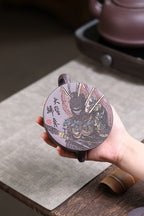 •新品•爆款•限定款• 东盟紫砂行业领军人物新作【大圣归来】🎉🎉🎉 _____陶刻圣手—国礼艺术家(高级)（储国峰）