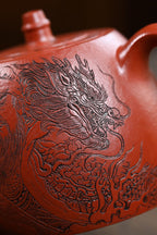 【储老师创作新品，精刻高货欣赏】 东盟紫砂行业领军人物新作【井栏•义薄云天】_陶刻圣手—国礼艺术家(高级)（储国峰）