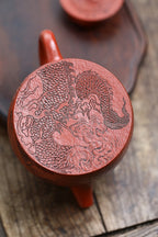 【储老师创作新品，精刻高货欣赏】 东盟紫砂行业领军人物新作【井栏•义薄云天】_陶刻圣手—国礼艺术家(高级)（储国峰）