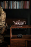 范大生嫡脉·江苏省大师范秀芳·紫砂臻品《扁合菱壶》——原矿优质天青泥·300cc（入册款代表作）