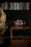 范大生嫡脉·江苏省大师范秀芳·紫砂臻品《高合菱壶》——原矿优质天青泥·330cc（入册款代表作）