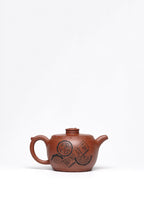 储立之大师传世典藏重器《太极鼓壶》是礼藏双宜首选的高端艺术品！  ——原矿优质 红清水泥·550cc