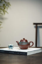 国大师邱玉林亲制｜顶奢稀有传世臻品《螭龙福圆壶》——原矿优质底槽清·260cc ——中国陶瓷艺术大师·邱玉林·亲制