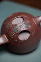 国大师邱玉林亲制｜顶奢真金稀有臻品《扭转乾坤》原矿优质底槽清180cc | 中国陶瓷艺术大师亲制