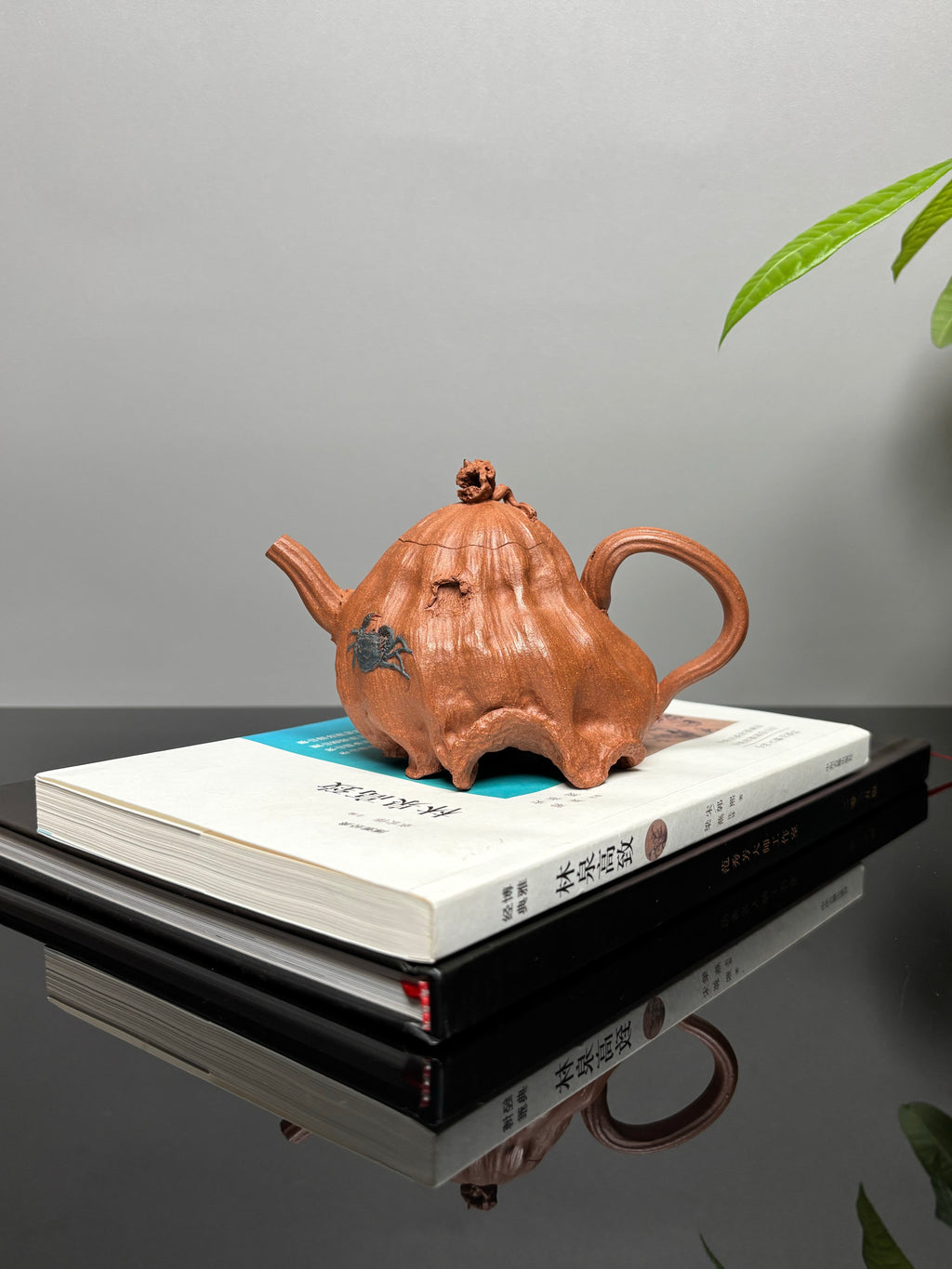 沈更轶制×彭金格绘 世间唯一巅峰孤品《荷趣·八方来财》——原矿优质老段泥 200cc