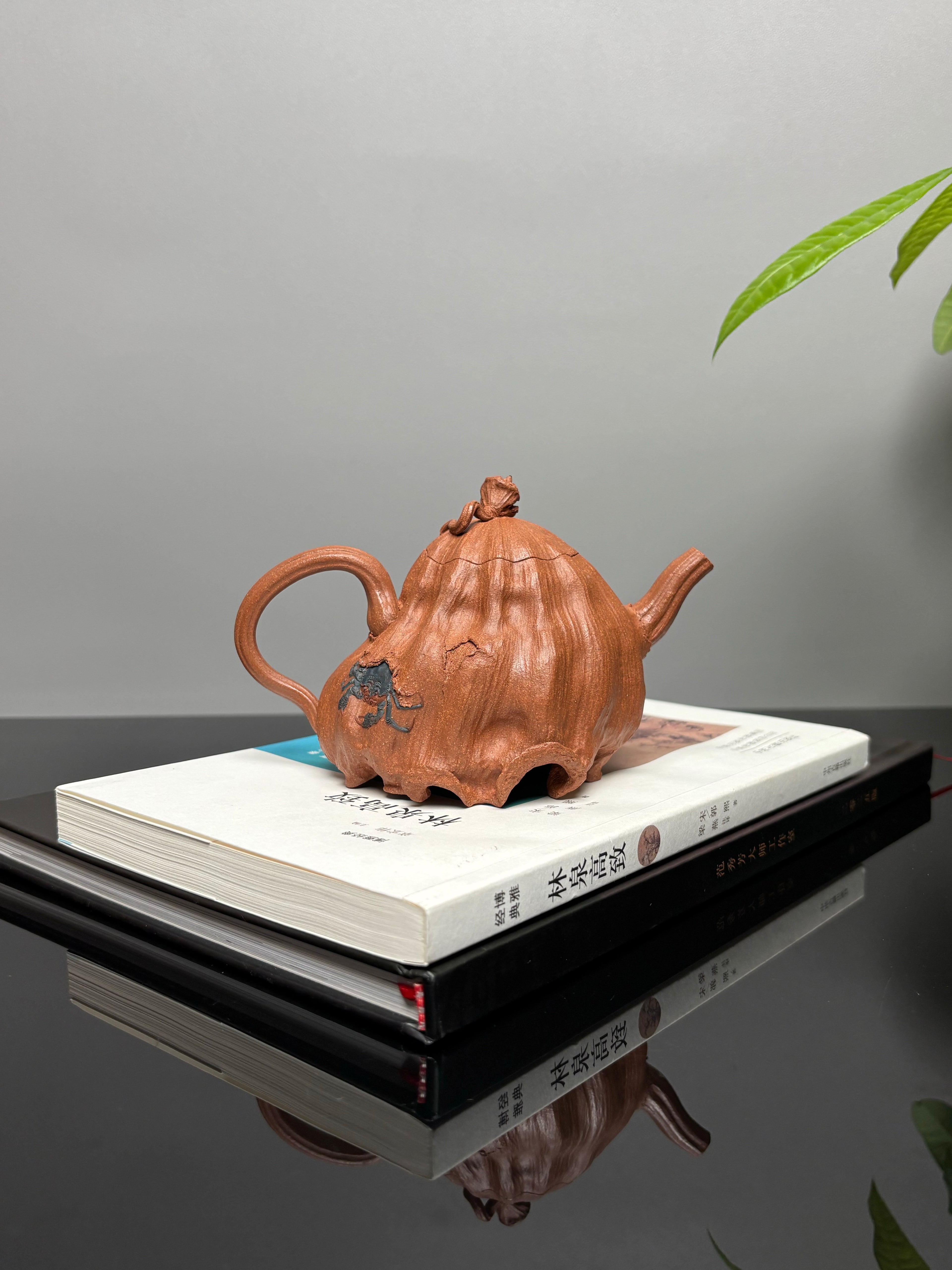沈更轶制×彭金格绘 世间唯一巅峰孤品《荷趣·八方来财》——原矿优质老段泥 200cc