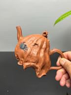 沈更轶制×彭金格绘 世间唯一巅峰孤品《荷趣·八方来财》——原矿优质老段泥 200cc