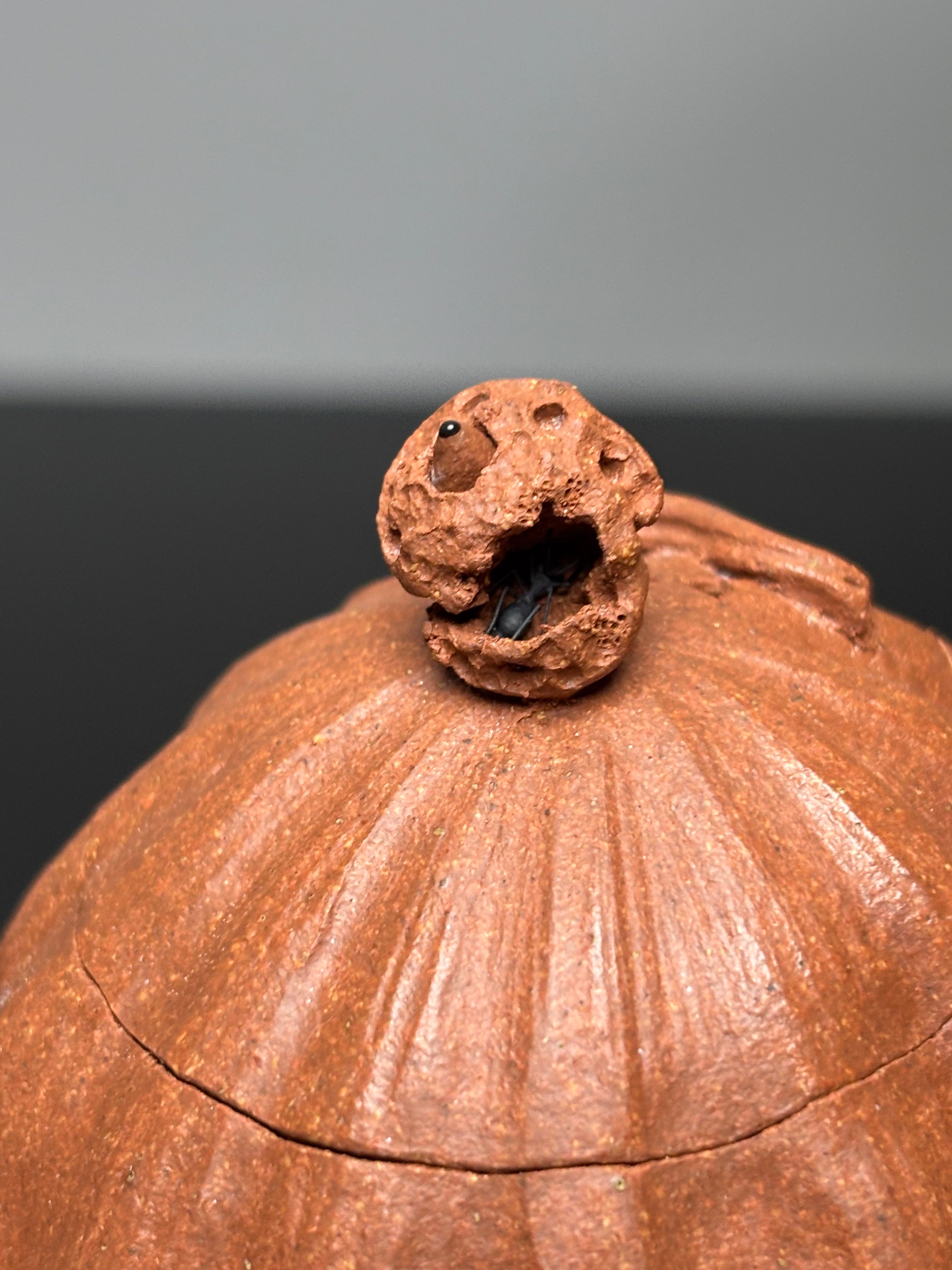 沈更轶制×彭金格绘 世间唯一巅峰孤品《荷趣·八方来财》——原矿优质老段泥 200cc
