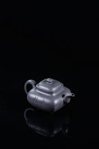 紫砂界彩刻山水标杆·李峰臻品《传炉壶》礼藏双绝 传世重器！  ——原矿优质天清泥·300cc
