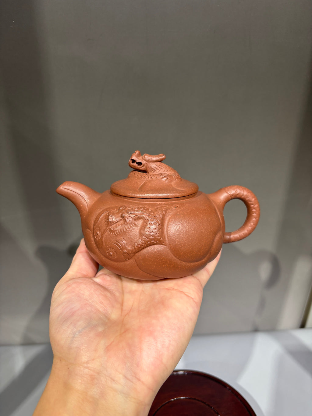 特价🉐，实拍老款《鱼化龙》 ——原矿老清水泥·400cc ——实力派老艺人·詹松富