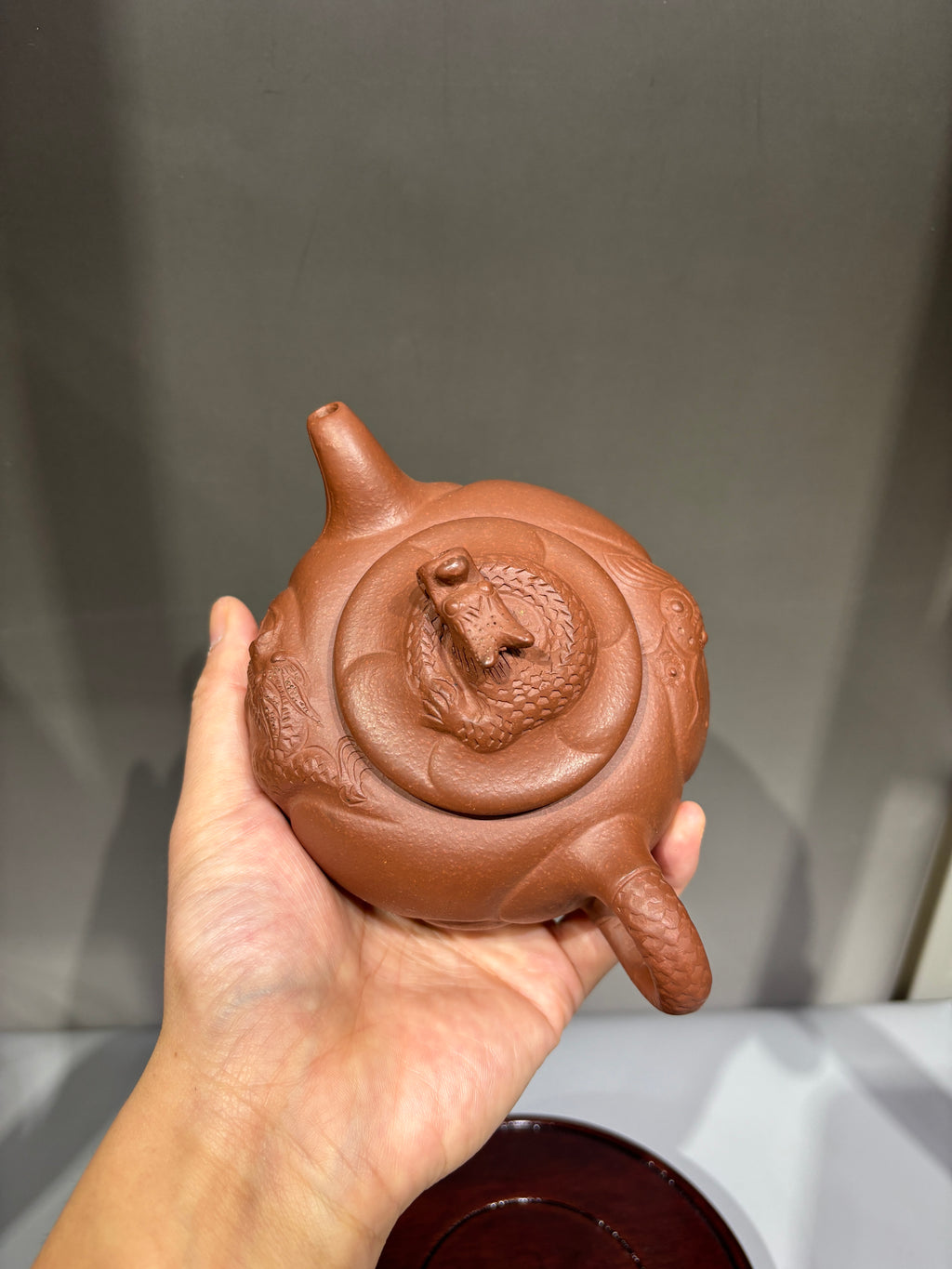 特价🉐，实拍老款《鱼化龙》 ——原矿老清水泥·400cc ——实力派老艺人·詹松富