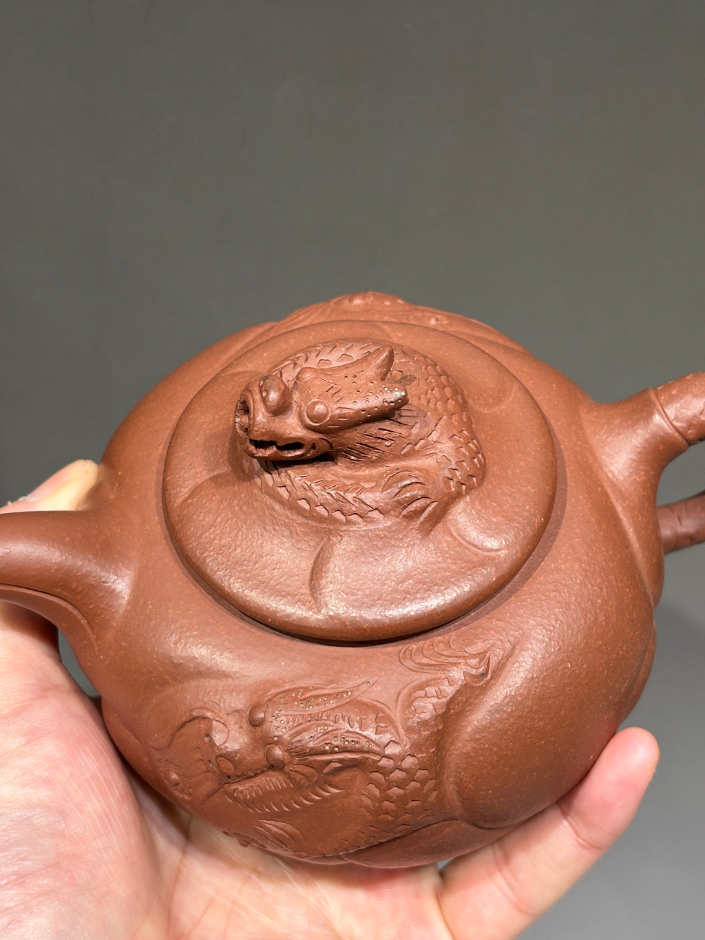 特价🉐，实拍老款《鱼化龙》 ——原矿老清水泥·400cc ——实力派老艺人·詹松富