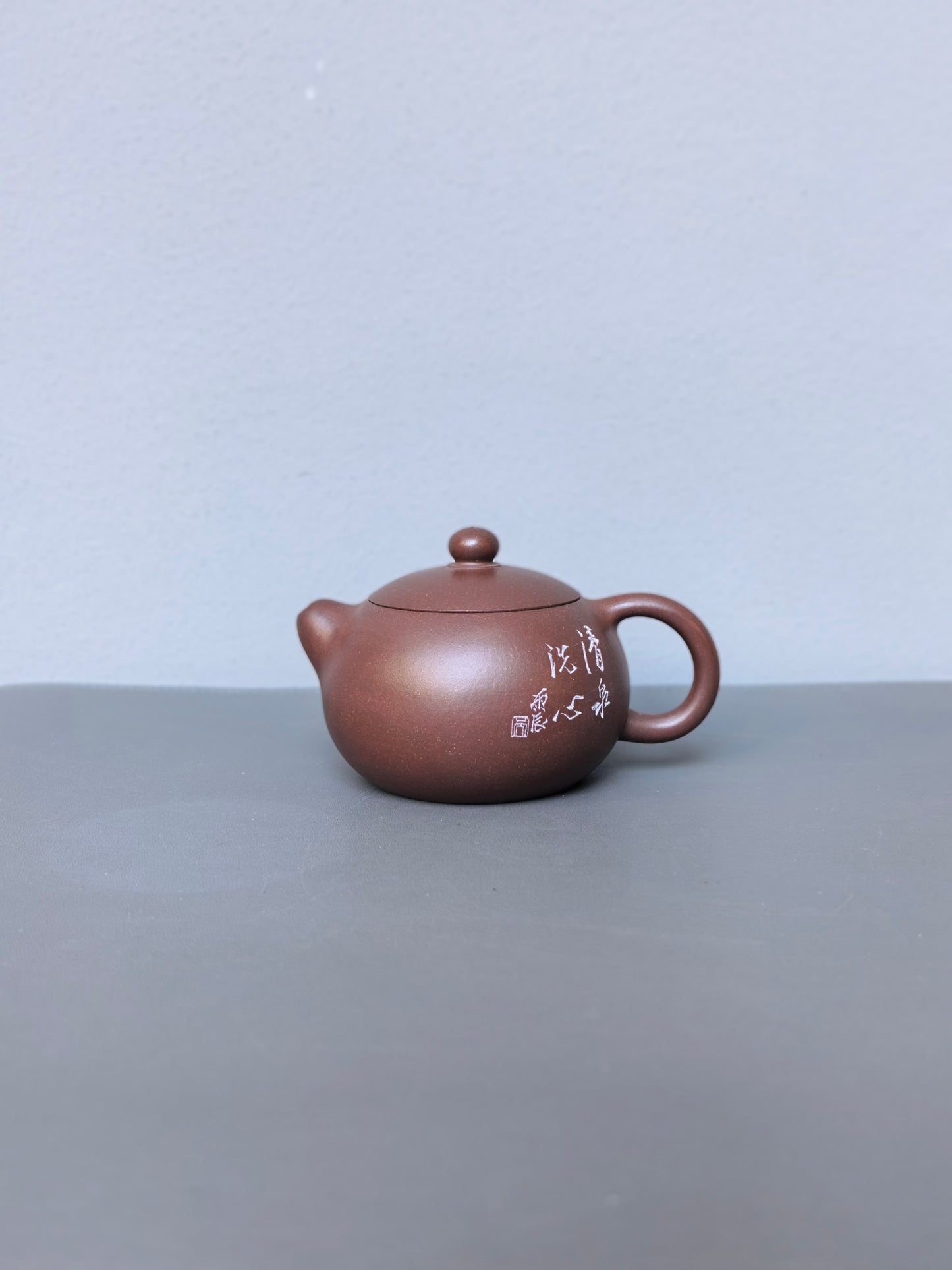省大师吴培林高徒·王雅丽制【西施壶】世家传承·精工之作——泥料：原矿优质老紫泥·200cc