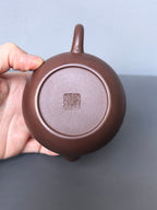 省大师吴培林高徒·王雅丽制【西施壶】世家传承·精工之作——泥料：原矿优质老紫泥·200cc