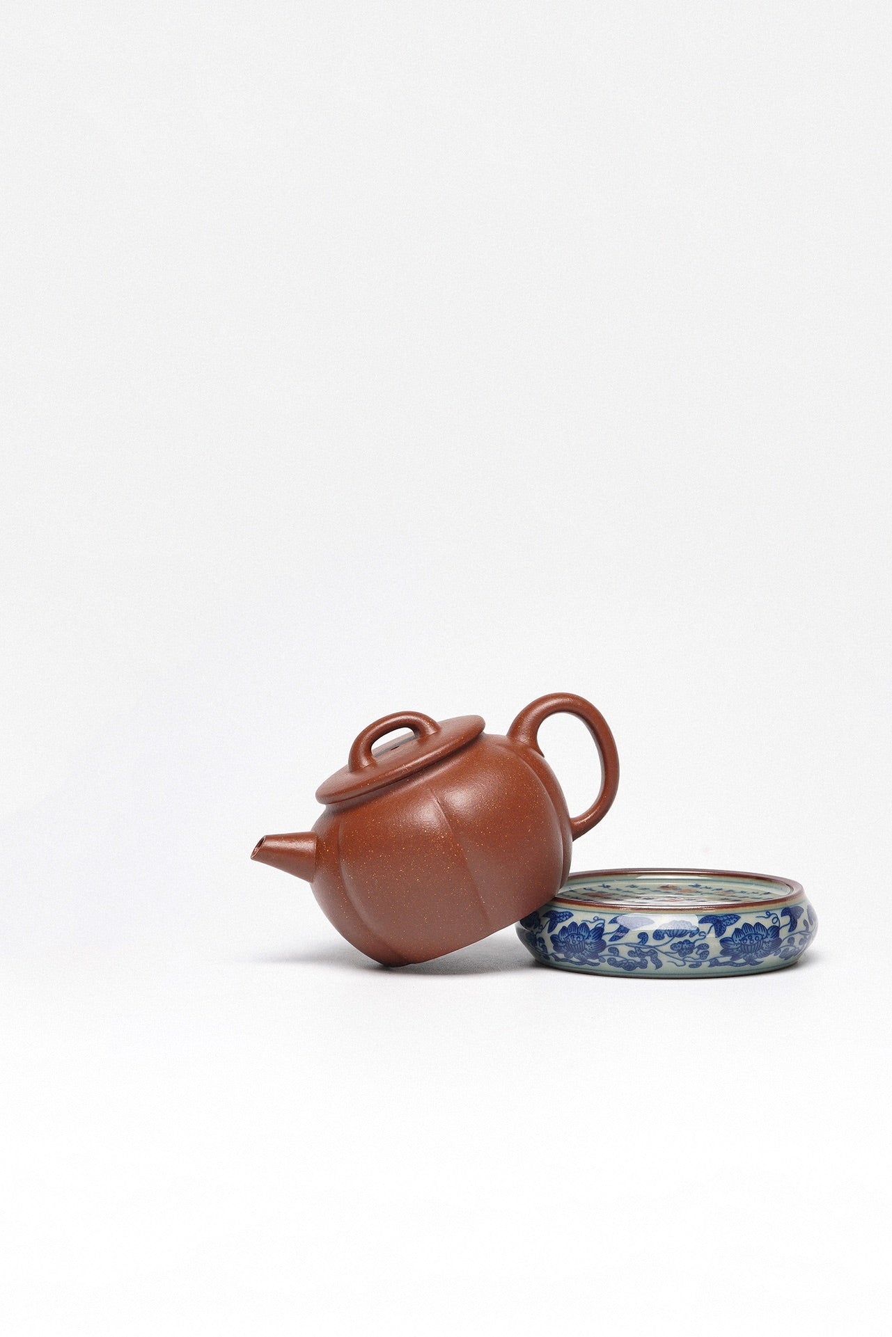 省大师吴培林高徒·王雅丽制【小南瓜壶】世家传承·精工之作——泥料：原矿优质降坡泥·200cc