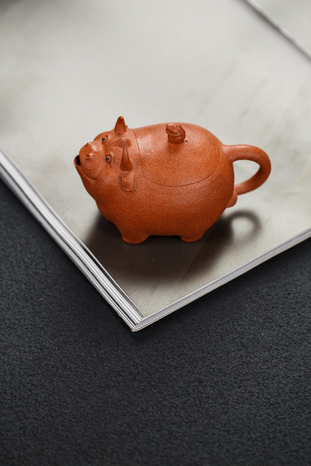 福牛🐮·【福禄寿喜财，金牛报春来】 精工款·180cc 实力派名家·焦勇 是壶亦是宠&nbsp; 优质降坡料制作