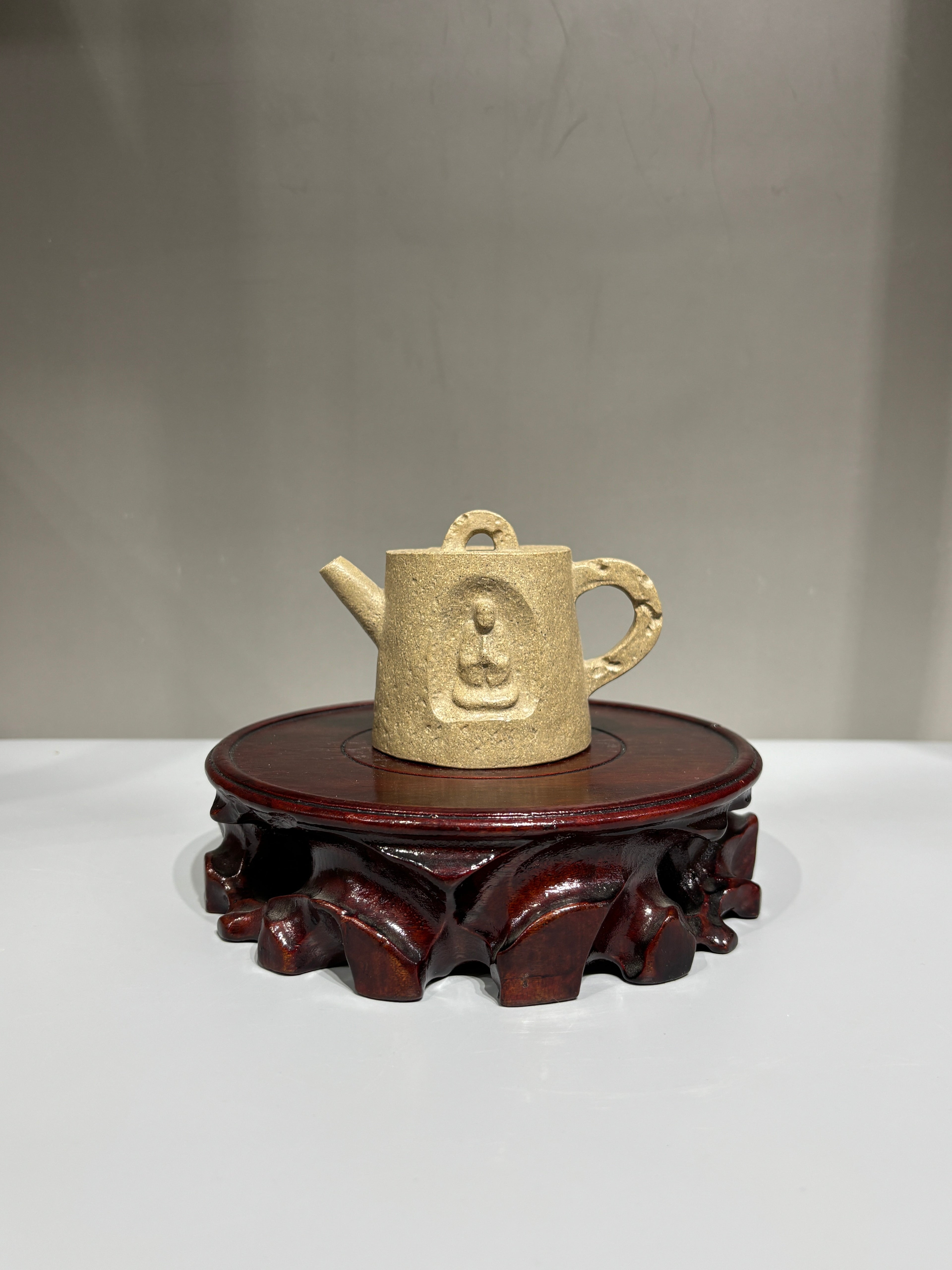 小品《井栏》如见，全手工 ——原矿优质段泥·120cc&nbsp; ——实力派名家·白云山