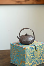 蟾竹提梁 ·全手工 /实力派陶手作品  /容量300cc/原矿紫泥