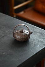 蟾竹提梁 ·全手工 /实力派陶手作品  /容量300cc/原矿紫泥