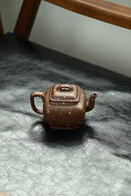 鸣远四方·万山红遍·全手工/六届全手工大赛一等奖高工施昌作品 容量330cc/原矿底槽清描金