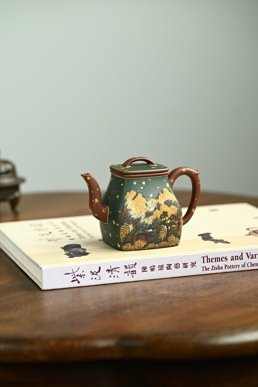 饮方·夏·日照金山/六届全手工大赛一等奖高工施昌作品/容量200cc/原矿底槽清