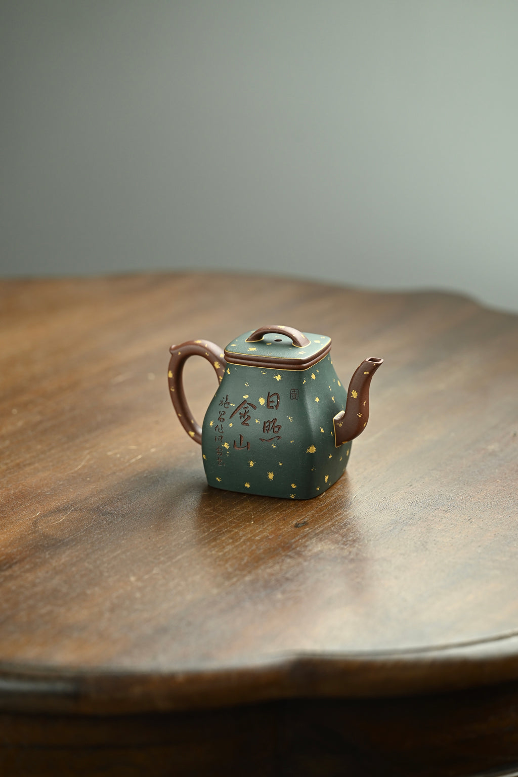 饮方·夏·日照金山/六届全手工大赛一等奖高工施昌作品/容量200cc/原矿底槽清