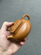 实拍·全手工【乾坤】 老宕口极品黄金段泥·170cc·7孔