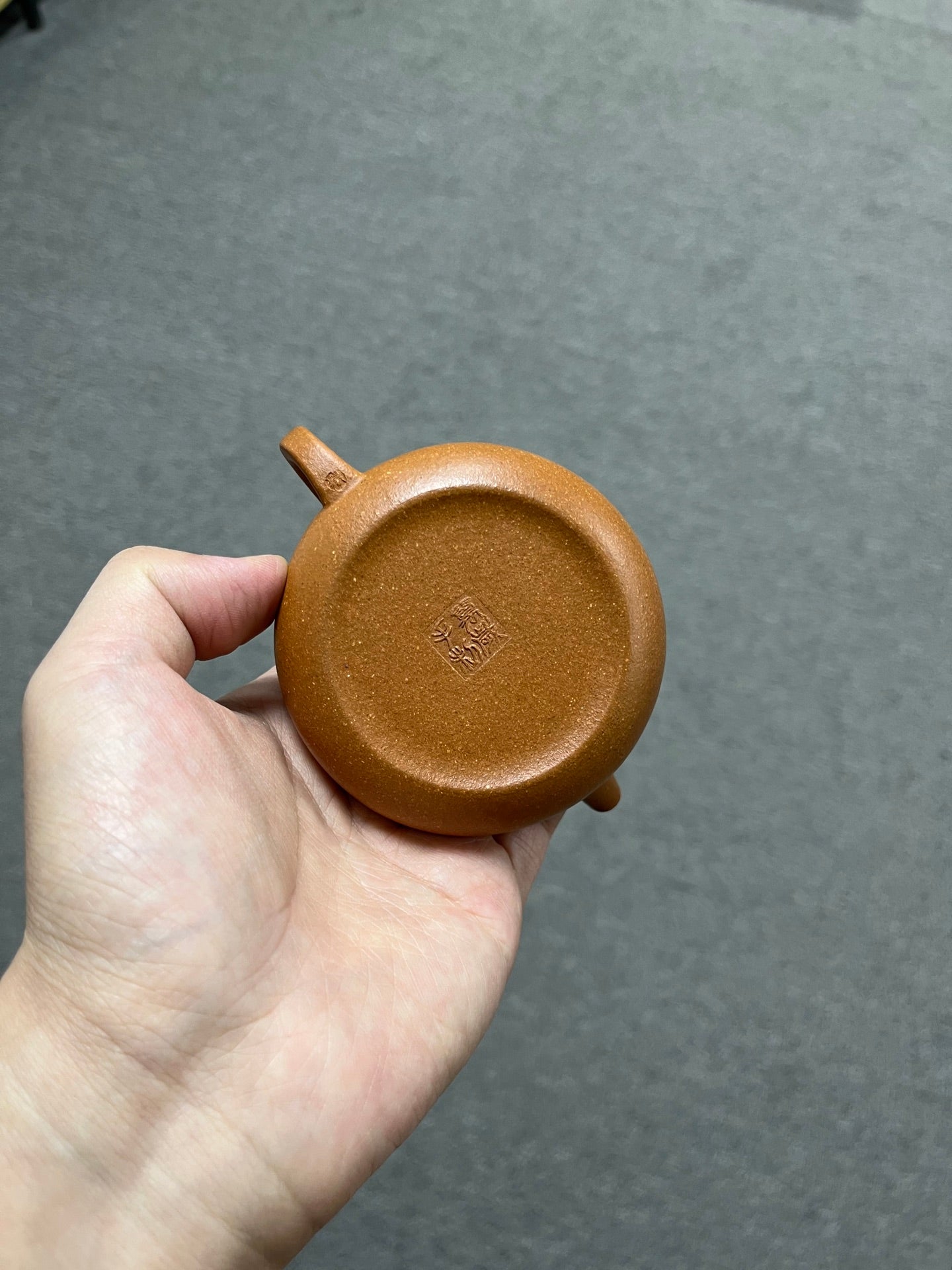 实拍·全手工【乾坤】 老宕口极品黄金段泥·170cc·7孔