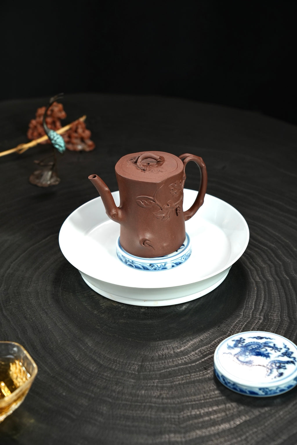 全手工【葡萄树桩】 原矿极品底槽清·150cc·内推孔