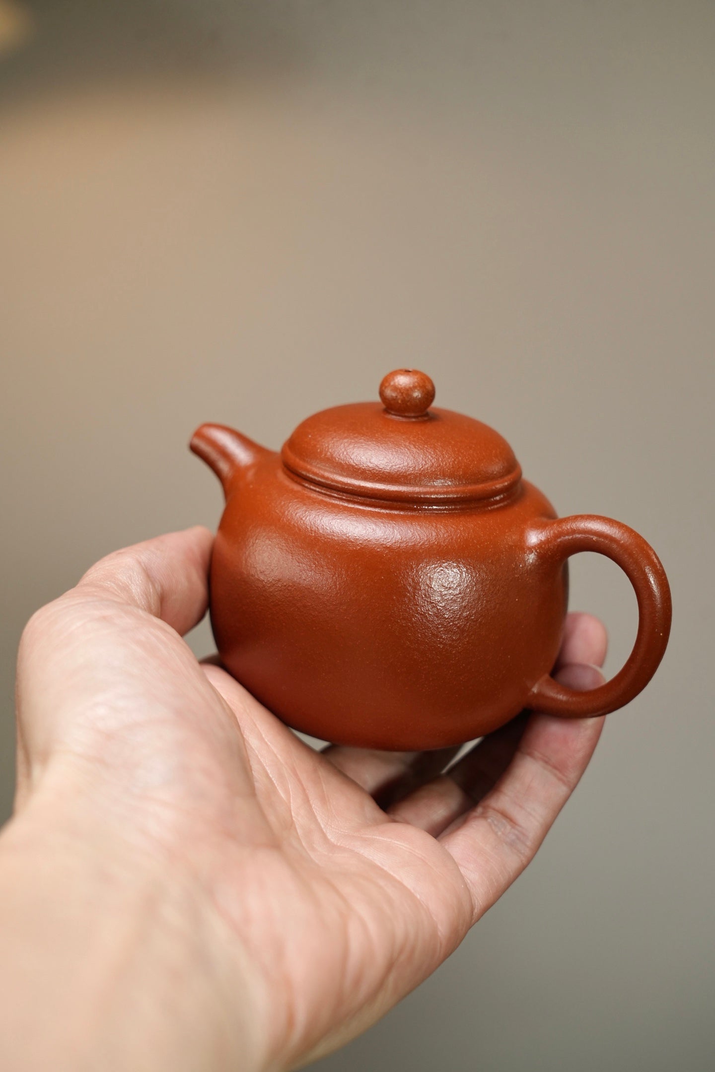 全手工【六方合蕴】 原矿极品老紫泥·230cc·7孔