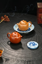 全手工【六方合蕴】 原矿极品老紫泥·230cc·7孔