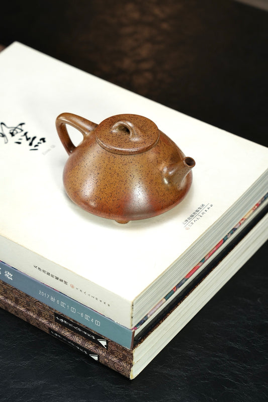 【子冶石瓢】 原矿优质段泥（柴烧）·200cc·内推孔