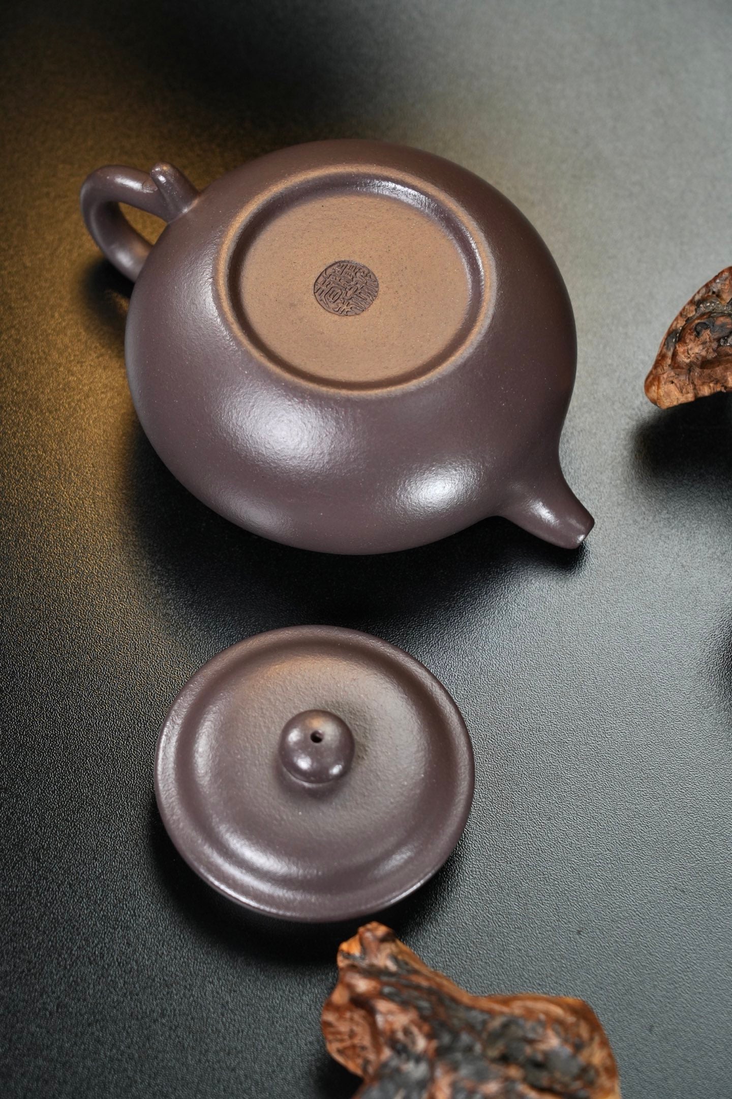 全手工【大亨仿古】 原矿极品天青泥·390cc·9孔