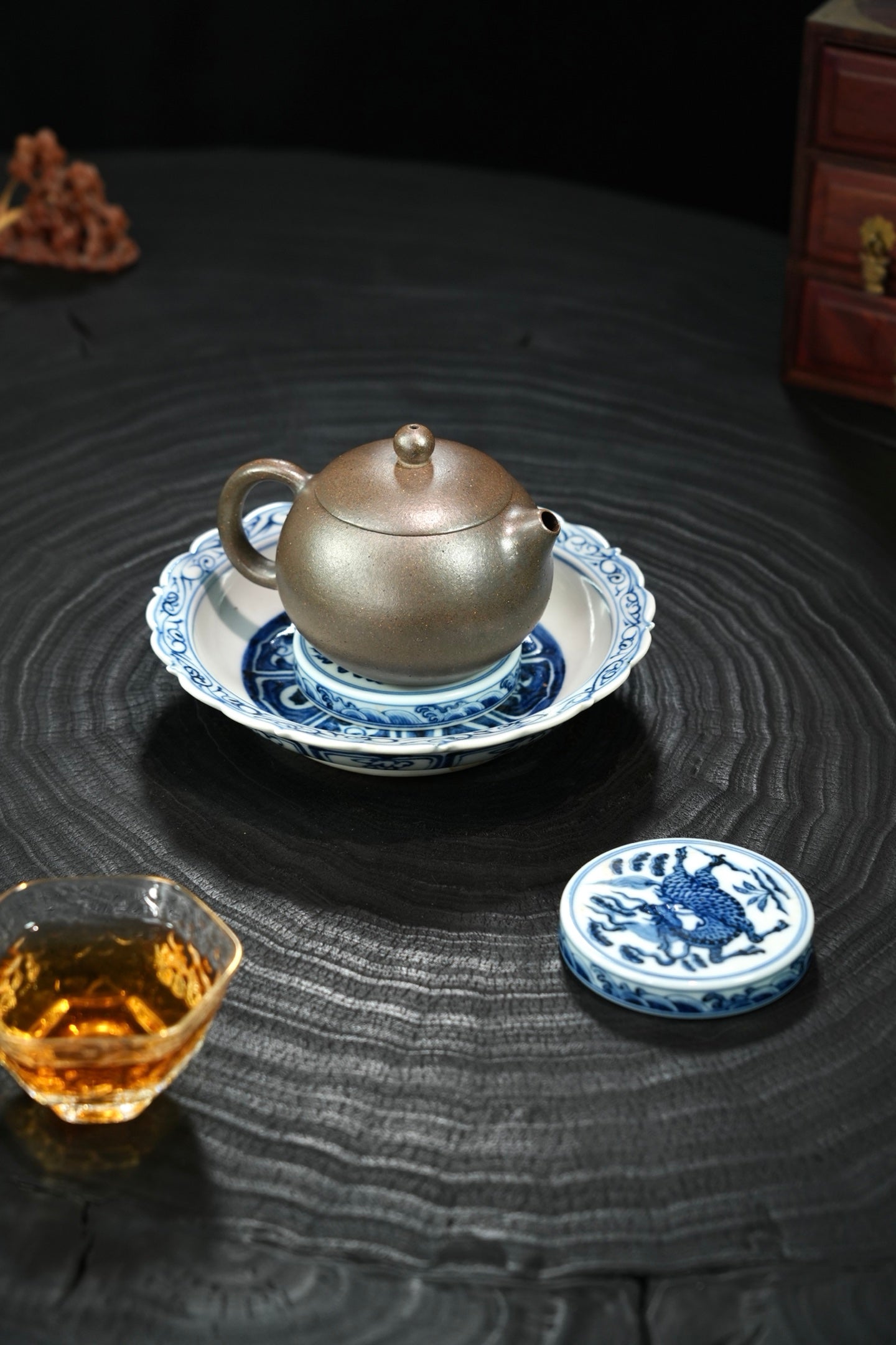 全手工【西施】 原矿优质段泥（柴烧）·190cc·内推孔