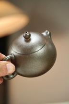 全手工【西施】 原矿优质段泥（柴烧）·190cc·内推孔