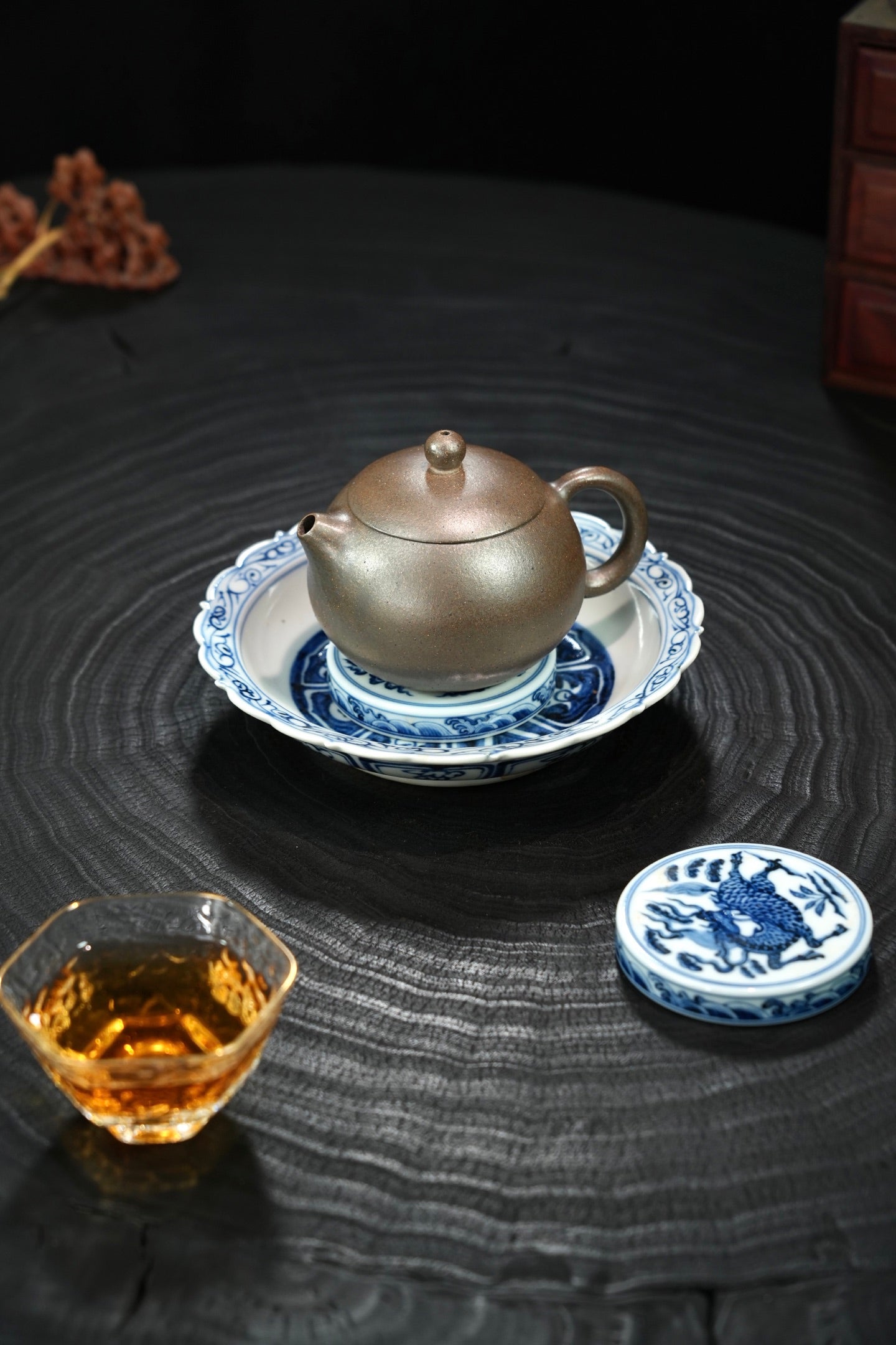 全手工【西施】 原矿优质段泥（柴烧）·190cc·内推孔