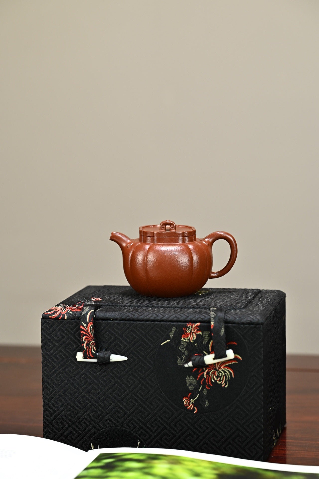 太极如意·全手工/实力派唐珊作品 /容量130cc/家藏朱泥