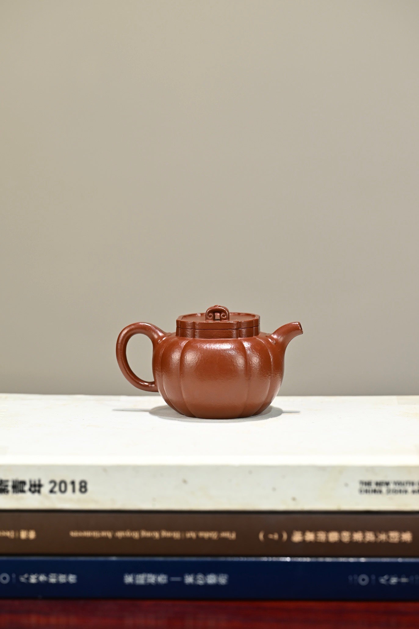 太极如意·全手工/实力派唐珊作品 /容量130cc/家藏朱泥