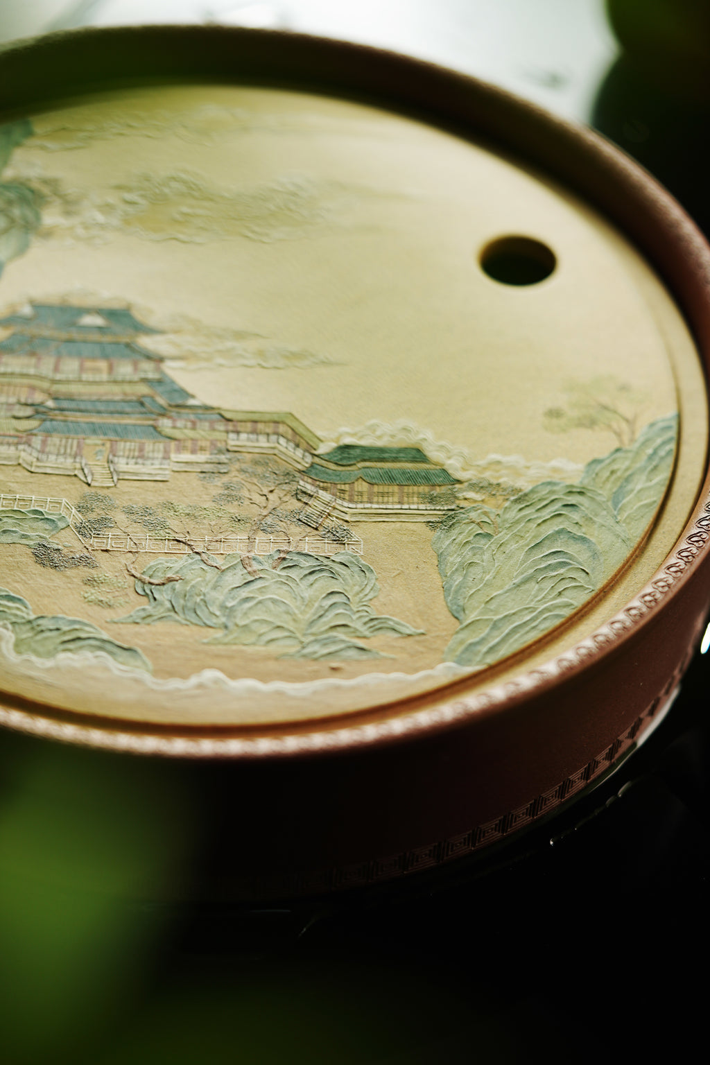 特色紫砂巅峰臻品【琼楼仙阁干泡盘】大拍同款孤品｜未来可期