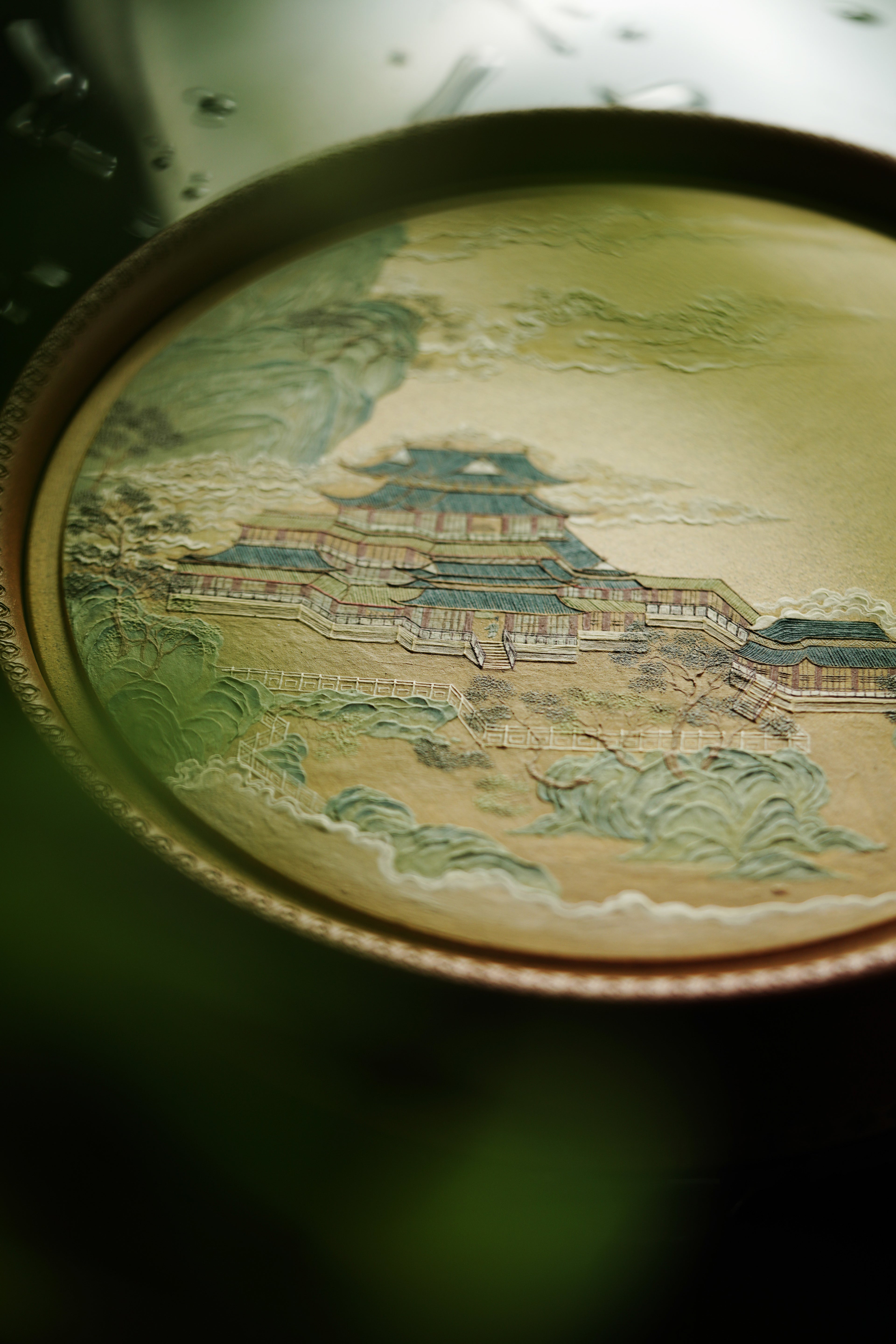 特色紫砂巅峰臻品【琼楼仙阁干泡盘】大拍同款孤品｜未来可期
