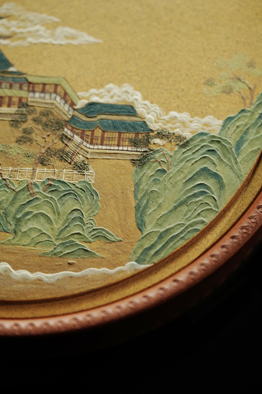 特色紫砂巅峰臻品【琼楼仙阁干泡盘】大拍同款孤品｜未来可期