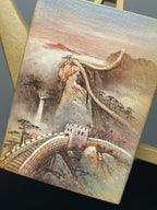 双宗师合璧·紫砂史巅峰 紫砂界天花板泥画｜何光宏·邱玉林联袂创作稀世孤品《砖方壶》——原矿优质本山绿泥·480cc
