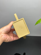 双宗师合璧·紫砂史巅峰 紫砂界天花板泥画｜何光宏·邱玉林联袂创作稀世孤品《砖方壶》——原矿优质本山绿泥·480cc