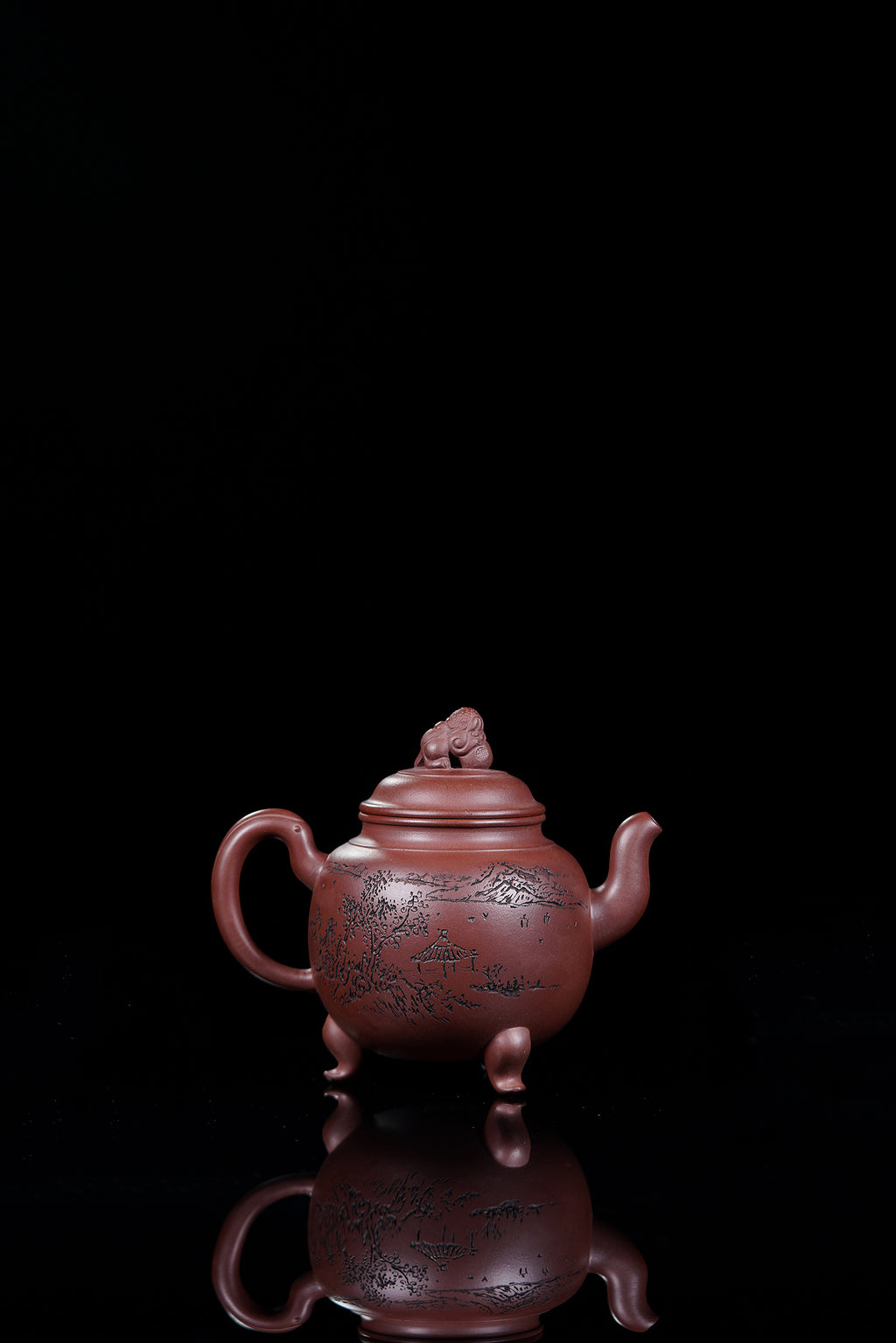 储立之大师传世典藏重器《云烟壶》是礼藏双宜首选的高端艺术品！  ——原矿优质 底槽清·390cc